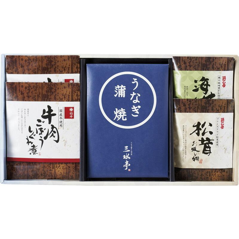 三河一色産うなぎの蒲焼・柿安・お吸物セット ギフト プレゼント 贈答品 お返し プチギフト お祝い 返礼品 結婚祝い 出産祝い 父の日 母の日 お中元 お歳暮