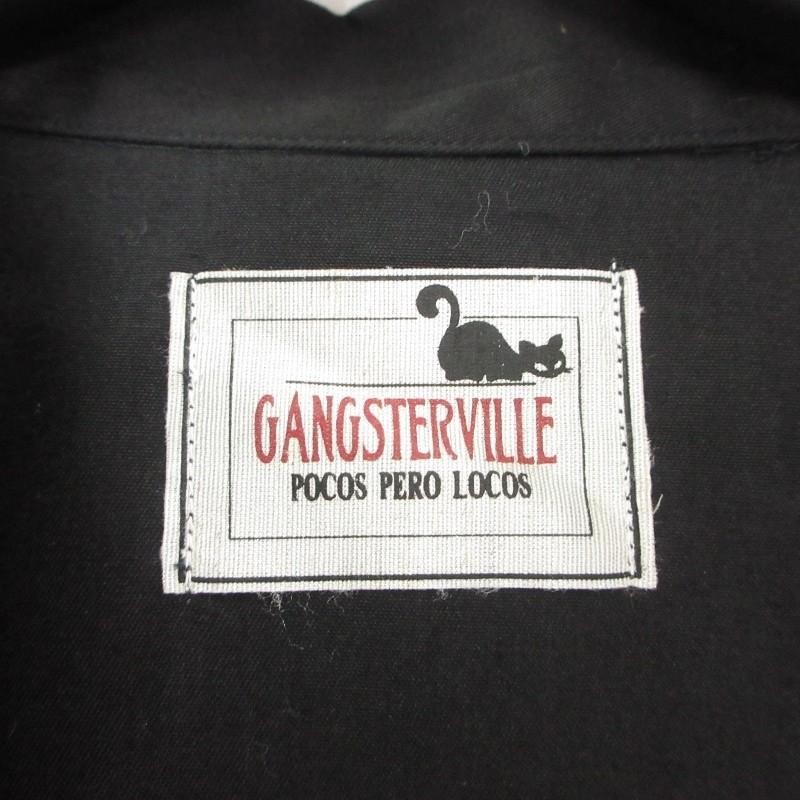 未使用 GANGSTERVILLE ギャングスタービル 19AW 長袖ワークシャツ GSV