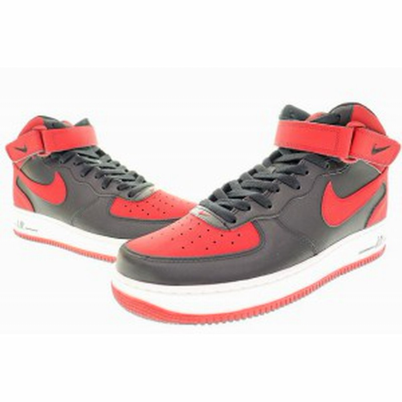 Air force 1 on sale mid gym red