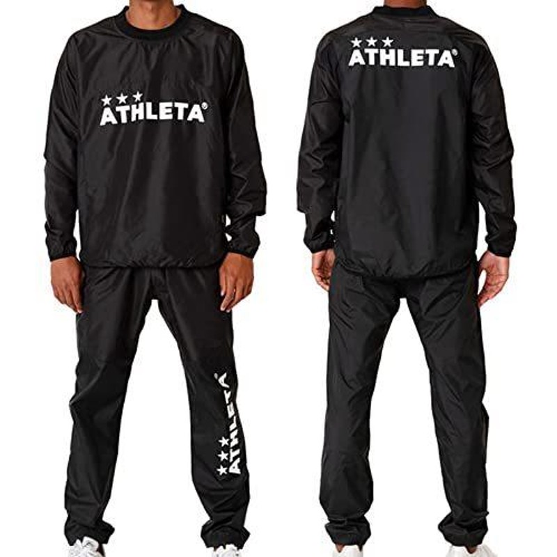 ATHLETA アスレタ ピステスーツ Sサイズ BLK | LINEショッピング