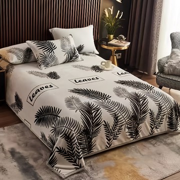 寢室安居 多功能牛奶絨保暖被毯  200 x 150cm  個性棕櫚