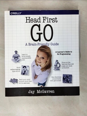 【書寶二手書T4／科學_UJH】Head First Go_Mcgavren, Jay
