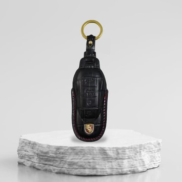 PORSCHE 991 911 718 GTS Macan Cayenne 保時捷 鑰匙皮套 鑰匙圈