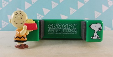 【震撼精品百貨】史奴比Peanuts Snoopy  手機架 車用 綠 震撼日式精品百貨