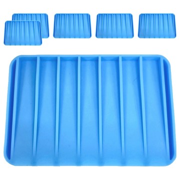 minono 米諾諾 快速排水矽膠香皂盒 6個  顏色隨機  1組