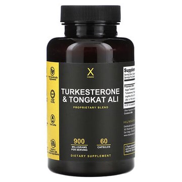 Humanx, 土克甾酮和東革阿裏，900 毫克，60 粒膠囊（每粒膠囊 450 毫克）
