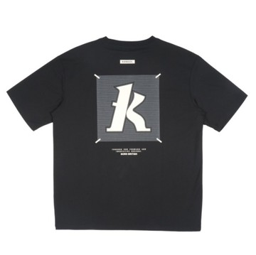 KANGOL 短T 黑色 印花 大LOGO 短袖 中性 6525101620