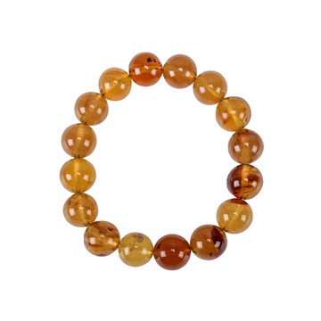 天然印尼藍珀手珠(12mm)