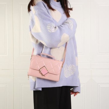 嬌雪蘭百搭時尚斜挎單肩手機包女錢包韓版大容量多功能簡約小方包