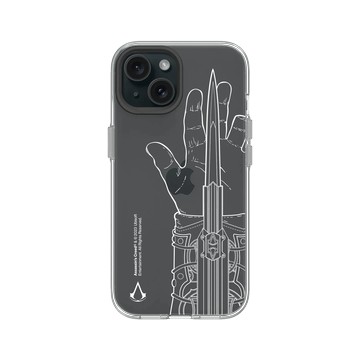 iPhone 15 Clear 透明 - Assassin's Creed - Assassin's Creed Mirage® - Hidden Blade Gauntlet