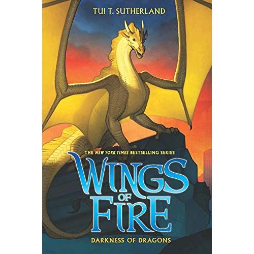 WINGS OF FIRE #10: DARKNESS OF DRAGONS [Paperback] Sutherland, Tui T.