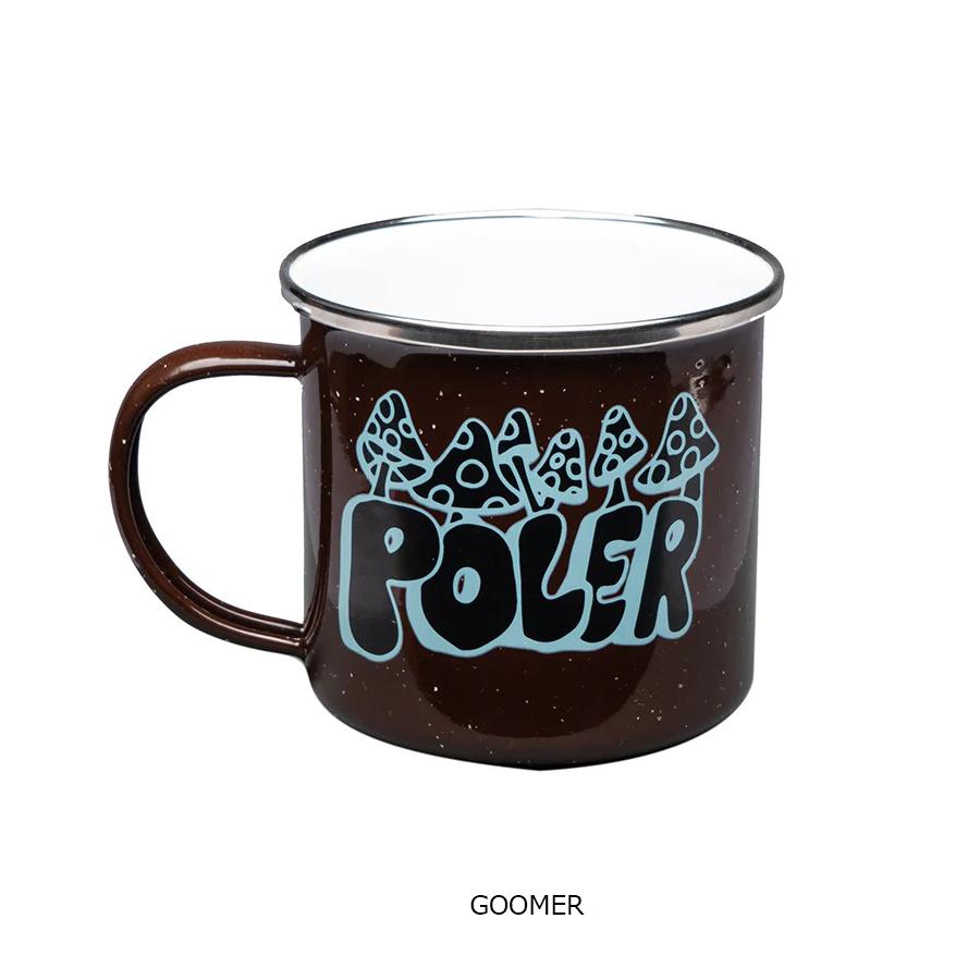 POLER　POLER CAMP MUG　ポーラー　マグカップ　ホーローマグ　陶磁器エナメル　ステンレス　キャンプ用品　正規取扱店