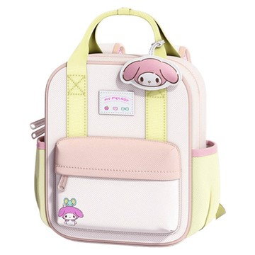 MY MELODY 美樂蒂 粉嫩搭色幼兒園 幼稚園背包 後背包 A4不可放  粉色美樂蒂  28 x 23 x 11 cm