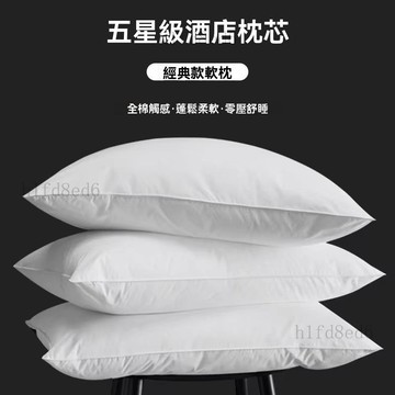❤️房間 枕頭 枕芯 枕頭枕芯家用護頸椎助睡眠一對套裝學生宿舍超柔低枕酒店專用單人❤️