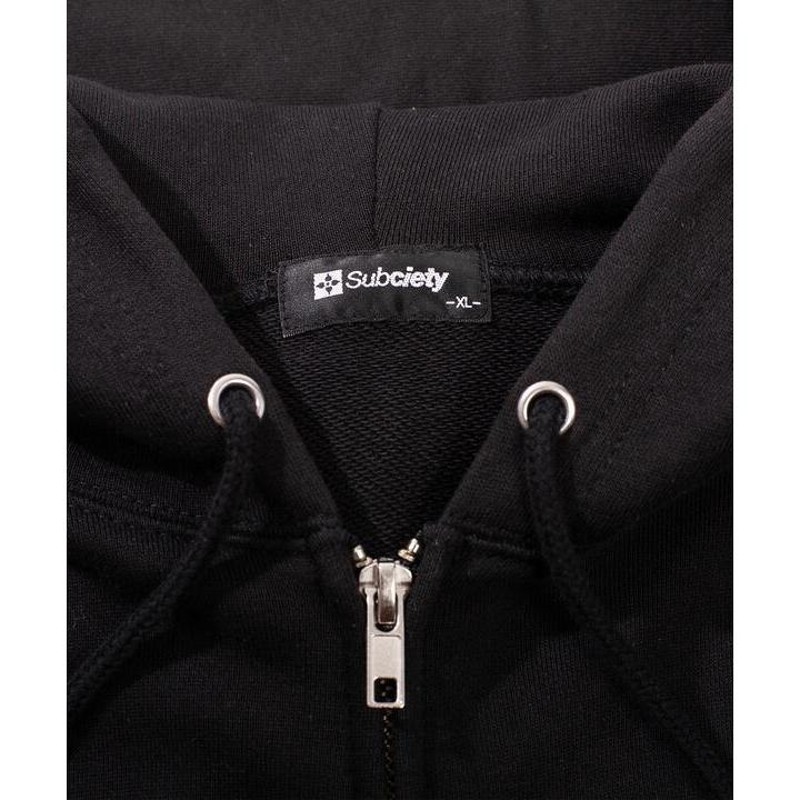 安い販アイテム Subciety EMBROIDERY MARIA ZIPPARKAサブサエティ