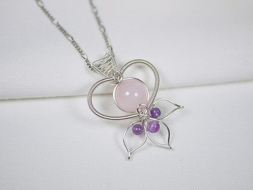 粉色人魚寶石 (不附鍊條)