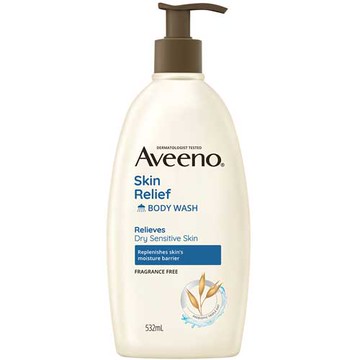 艾惟諾Aveeno 燕麥高效舒緩沐浴露  532ml