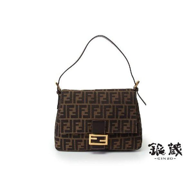 フェンディ FENDI マンマバケット ズッカ柄 キャンバス 中古 | LINEブランドカタログ