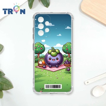 TRON 三星 A52/52s 野餐的山竹系列 四角防摔載具殼 軟殼 手機殼