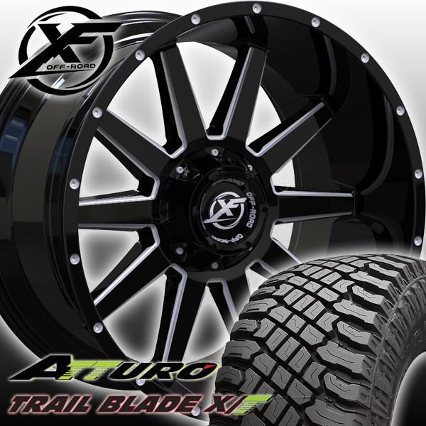 20x10J JEEP TJ JK JLラングラー XF OFFROAD XF220 20インチマッドタイヤホイール ATTURO TRAIL