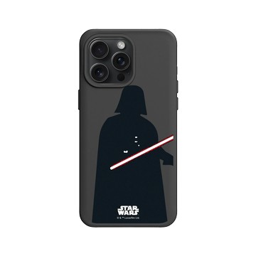 iPhone 15 Pro Max SolidX 黑 - 迪士尼-星際大戰 Star Wars - 黑武士-剪紙系列