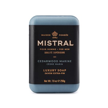 【紳士用品專賣】美國 Mistral - 海洋雪松 紳士香氛皂（Cedarwood Marine）