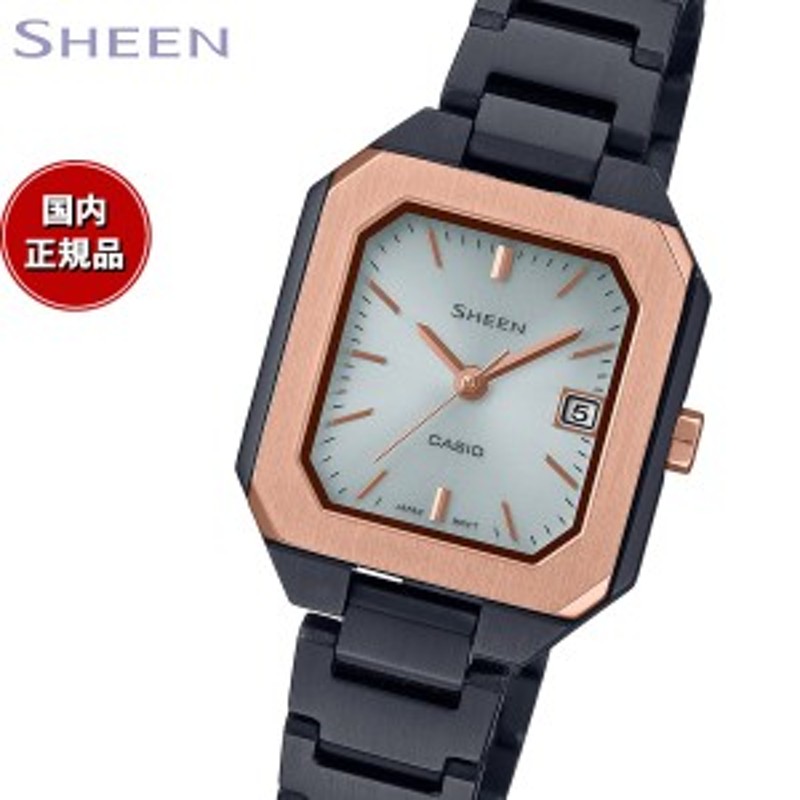 カシオ シーン CASIO SHEEN ソーラー 腕時計 レディース SHS-4528GBJ ...