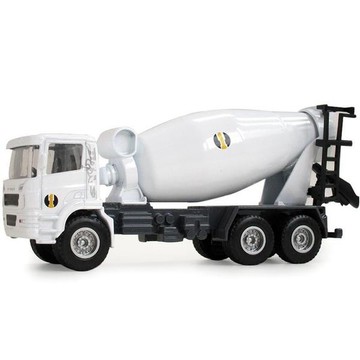 【W先生】華一 HY TRUCK 1:60 1/60 攪拌車 水泥車 混泥土車 工程車 金屬模型 合金模型