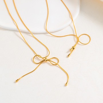 飄逸蝴蝶項鍊(J041L7U03AJ) - JUJURY