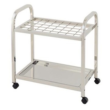 【文具通】群策 CD41-40  不銹鋼 雨傘架 傘架 40孔 約62x38x68cm 需自行DIY組裝 L3010293【領券滿額再折千12/31止】