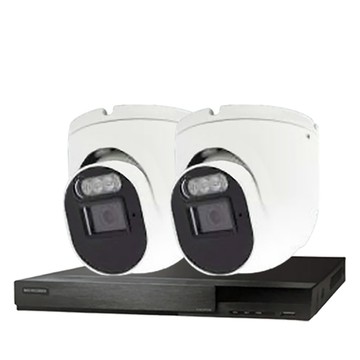 昇銳 昌運監視器組合 HS-HU4311 4路 錄影主機+HS-D135BJ 200萬 同軸音頻半球攝影機*2