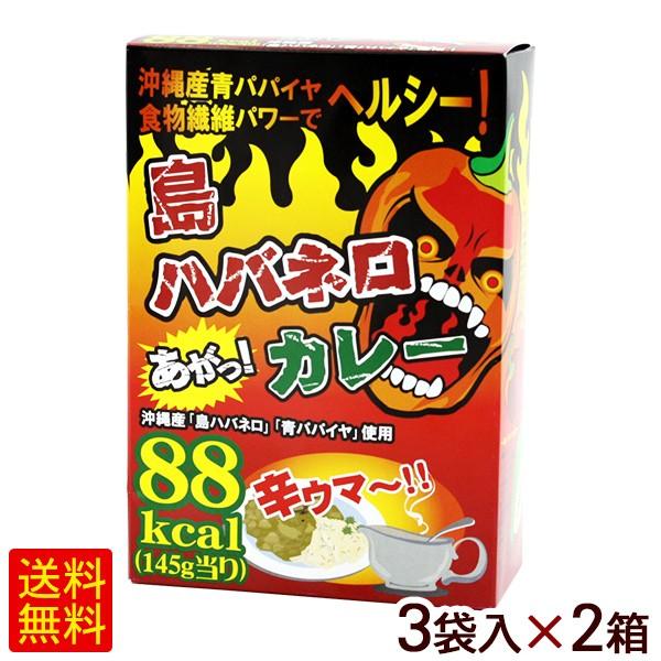 島ハバネロカレー （145g×3袋入）×2箱