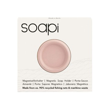 Soapi 磁吸肥皂架 環保磁吸肥皂架-玫瑰粉 1st (SO200)