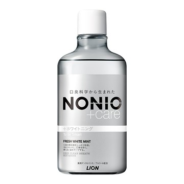 獅王NONIO終結口氣漱口水600ml-亮白