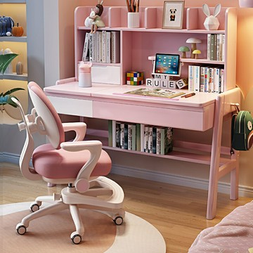 ??可開發票??免運 桌子 書桌 學習桌 長桌 辦公桌 全實木兒童書桌小學生學習桌椅套裝可升降多功能寫字臺寫字桌家用