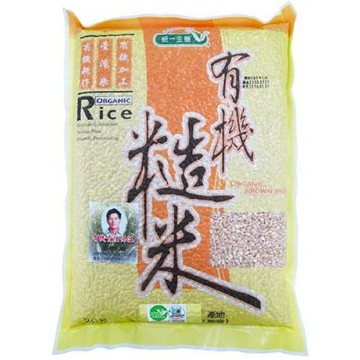 統一生機 有機糙米2公斤/包