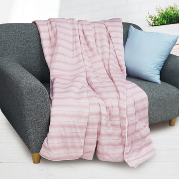 【多利寶寢具】Indian_色織簡約涼感紗冰晶涼被-多色任選