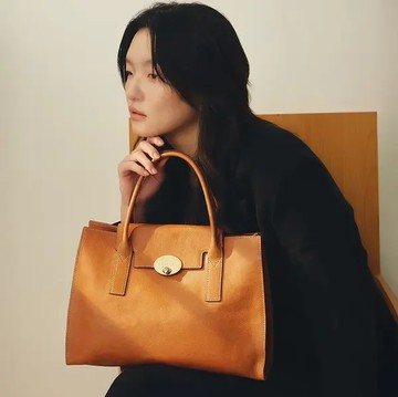 【ZODENCE】 MONA手提斜背包-大-經典駝