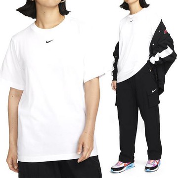 Nike AS W NSW TEE ESSNTL LBR 女款 白色 純棉 圓領 短袖 FD4150-100