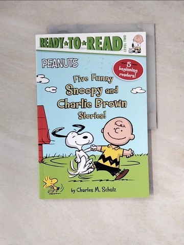 【書寶二手書T9／兒童文學_ZYW】Five Funny Snoopy and Charlie Brown Stories!: Let’s Go to the Library!..._Pope, Robert