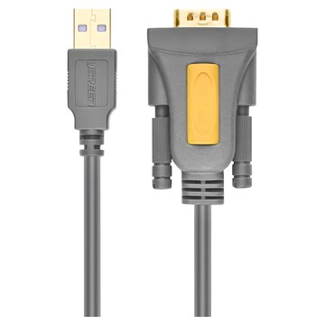 UGREEN 綠聯 USB to RS-232訊號轉換器 2m  CR104  1條