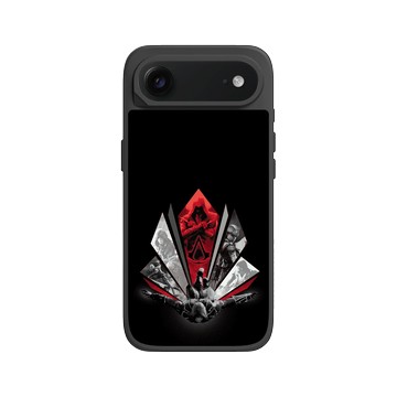 iPhone Air SolidX 黑 - Assassin's Creed - Legacy Red