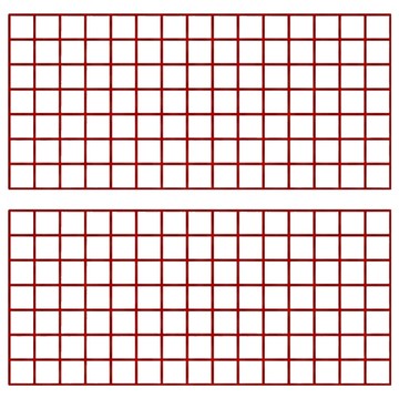 生活King 多用途網片置物架 28 x 60 紅色  2片