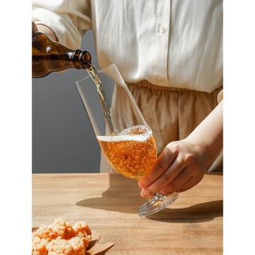 捷克進口BOHEMIA水晶玻璃 精釀啤酒杯白蘭地杯 網紅家用高檔酒吧