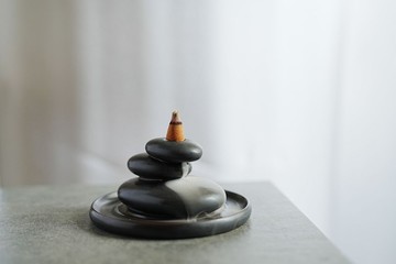 【靜心流香】手工艾草薰香倒流香專用線香座套裝 | 視覺系香薰