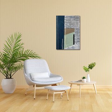 御畫房 當代國家級展覽畫家 抽象系列手繪油畫70×100cm(DB-107)