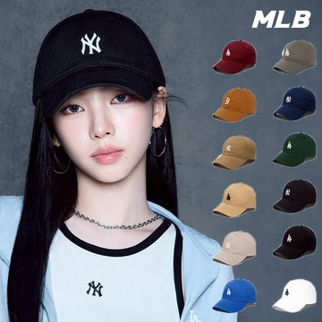 MLB 棒球帽 老帽 可調式軟頂 洋基/紅襪/道奇/守護者隊(CP77-多款任選)【官方旗艦店】