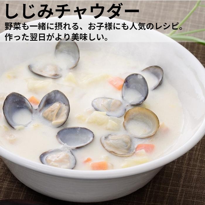 冷凍 しじみ 送料無料 砂抜き済み 特大粒 2Lサイズ 2700g（900ｇ×３）味噌汁 漁師直送 島根県 宍道湖産 大和しじみ ギフト オルニチン 亜鉛 レシピ付き