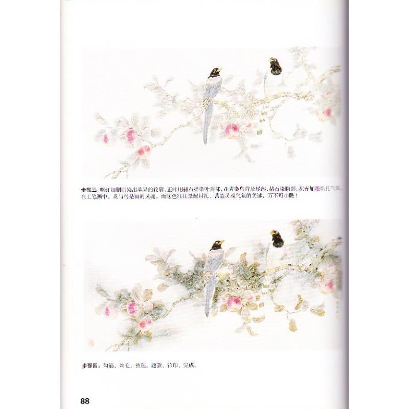 工筆花鳥　名家中国画技法　名家国画技法・工#31508;花#40479; 周中耀