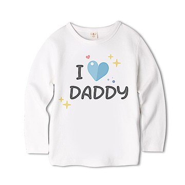 baby童衣 把愛穿出來英文印花純棉圓領長T 66305